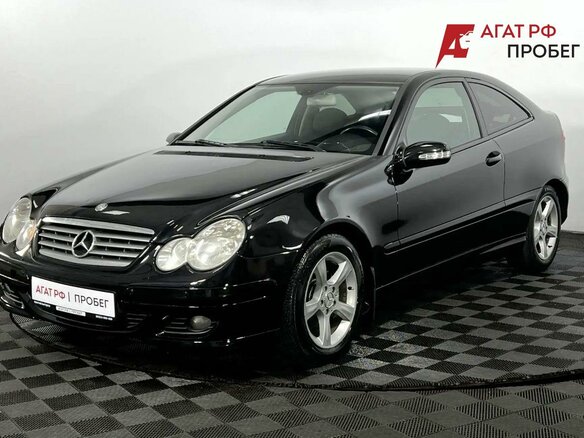 2006 Mercedes-Benz C-Класс 180 II (W203) Рестайлинг, чёрный, 625000 рублей