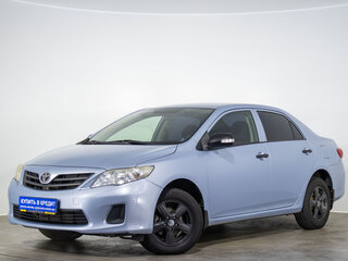 2010 Toyota Corolla X (E140, E150) Рестайлинг, голубой, 749000 рублей, вид 3