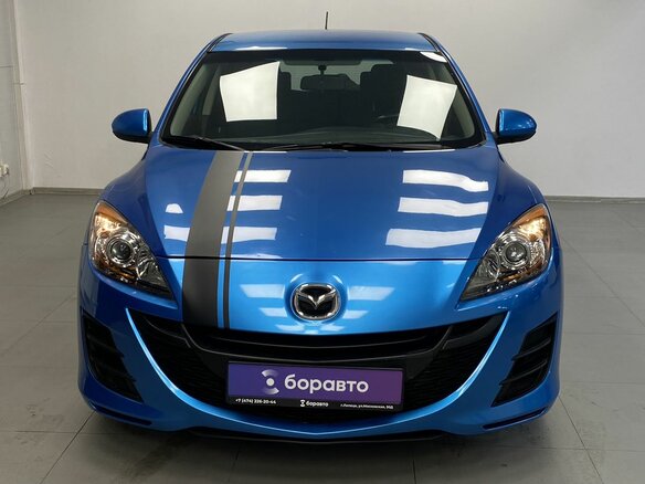 2011 Mazda 3 II (BL), голубой, 800000 рублей - вид 1
