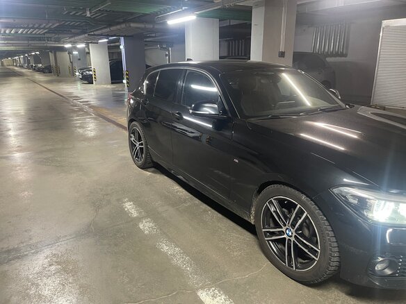 2019 BMW 1 серии 118i II (F20/F21) Рестайлинг 2, чёрный - вид 6