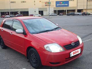 2001 Toyota Corolla Runx IX (E120, E130), красный, 480000 рублей, вид 3