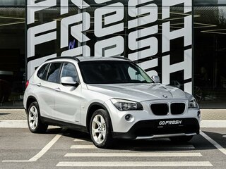 2012 BMW X1 20i I (E84) Рестайлинг, серебристый, 1409000 рублей, вид 1
