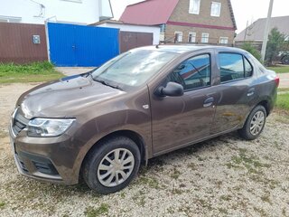 2018 Renault Logan II Рестайлинг, коричневый, 1100000 рублей, вид 3