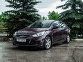 2011 Hyundai Solaris I, фиолетовый, 485000 рублей - вид 2