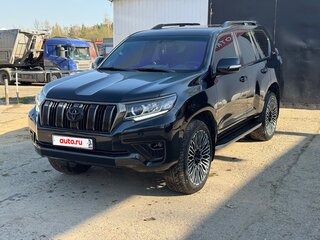 2021 Toyota Land Cruiser Prado 150 Series Рестайлинг 3, чёрный, 6885800 рублей, вид 1