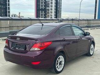 2012 Hyundai Solaris I, фиолетовый, 740000 рублей, вид 5