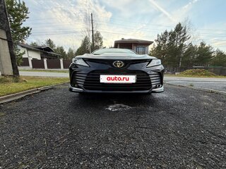2021 Toyota Camry VIII (XV70) Рестайлинг, чёрный, 2500000 рублей, вид 3