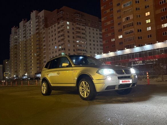 2004 BMW X3 25i I (E83), серебристый, 930000 рублей - вид 8