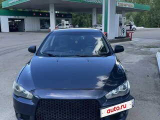 2007 Mitsubishi Lancer X, синий, 525000 рублей, вид 2