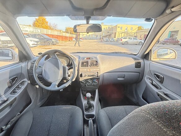 2007 Hyundai Accent ТагАЗ II, золотистый, 350000 рублей - вид 4