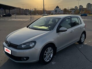 2012 Volkswagen Golf VI, серебристый, 820000 рублей, вид 1