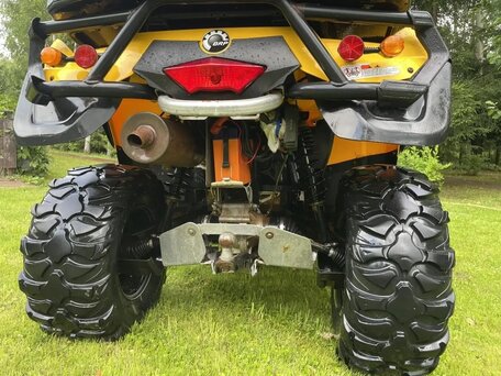 2011 BRP Can-Am Outlander Max XT-P 650T, жёлтый, 800000 рублей, вид 4