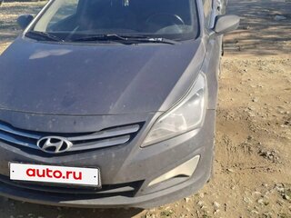 2016 Hyundai Solaris I Рестайлинг, серый, 480000 рублей, вид 1