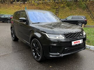 2020 Land Rover Range Rover Sport II Рестайлинг, чёрный, 5300000 рублей, вид 3