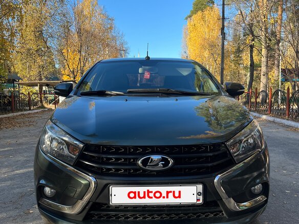 2017 Lada (ВАЗ) Vesta I, зелёный, 850000 рублей