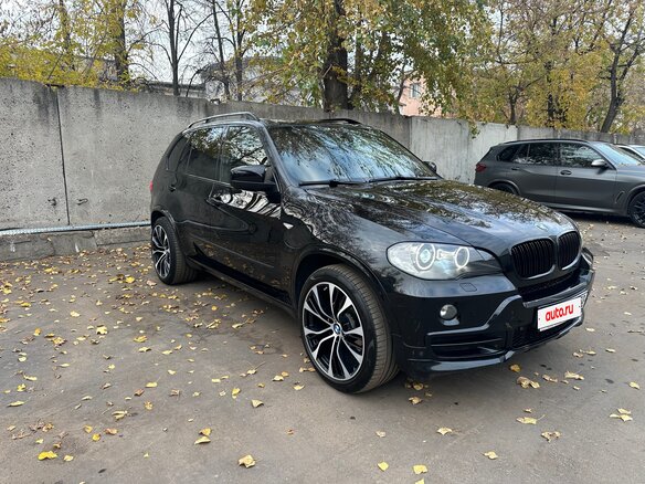 2009 BMW X5 30d II (E70), чёрный, 2200000 рублей - вид 3
