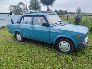 2005 Lada (ВАЗ) 2107, голубой, 175000 рублей, вид 2