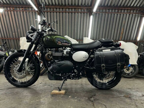 2023 Triumph Scrambler, зелёный, 1150000 рублей - вид 3