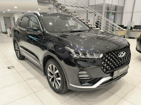 2021 Chery Tiggo 7 Pro I, чёрный, 1599000 рублей - вид 2