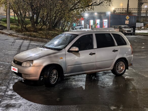 2009 Lada (ВАЗ) Kalina I, серебристый, 295000 рублей