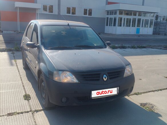 2006 Renault Logan I, серый - вид 1