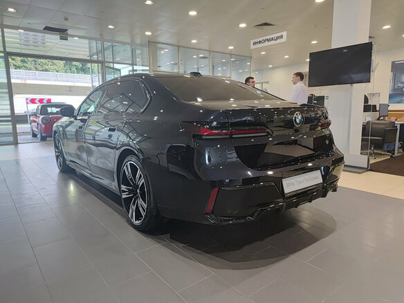 2023 BMW 7 серии 740d xDrive VII (G70), синий - вид 6