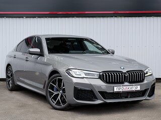 2021 BMW 5 серии 530d xDrive VII (G30/G31/G38) Рестайлинг, серый, 6997000 рублей, вид 3