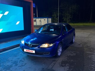 2006 Mazda 6 I (GG) Рестайлинг, синий, 490000 рублей, вид 2