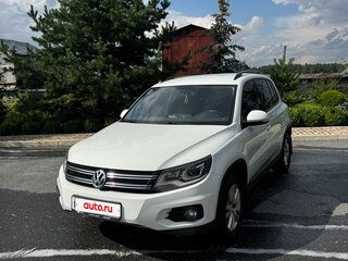 2014 Volkswagen Tiguan I Рестайлинг, белый, 1550000 рублей, вид 1
