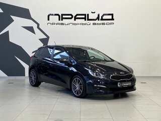 2016 Kia Ceed II Рестайлинг, чёрный, 1199000 рублей, вид 3