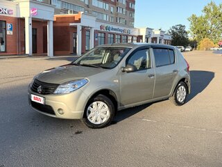 2012 Renault Sandero I, бежевый, 440000 рублей, вид 1