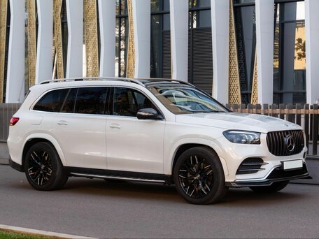 2021 Mercedes-Benz GLS 400 d II (X167), белый, 9500000 рублей, вид 2