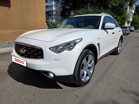 2009 Infiniti FX35 II (S51), белый, 1300000 рублей, вид 1