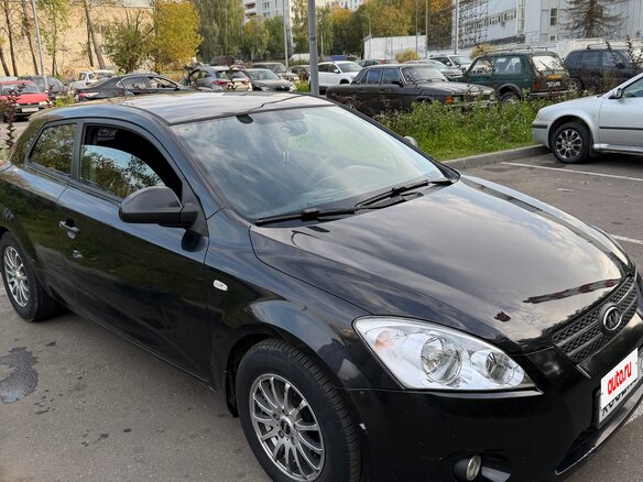 2008 Kia Ceed I, чёрный, 500000 рублей - вид 1