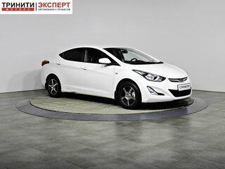 2014 Hyundai Elantra V (MD), белый, 997000 рублей, вид 3