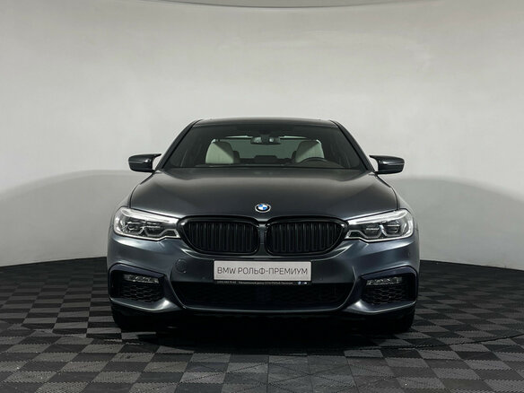 2018 BMW 5 серии 540i xDrive VII (G30/G31/G38), серый - вид 2
