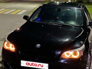 2003 BMW 5 серии 520i V (E60/E61), чёрный, 750000 рублей, вид 1