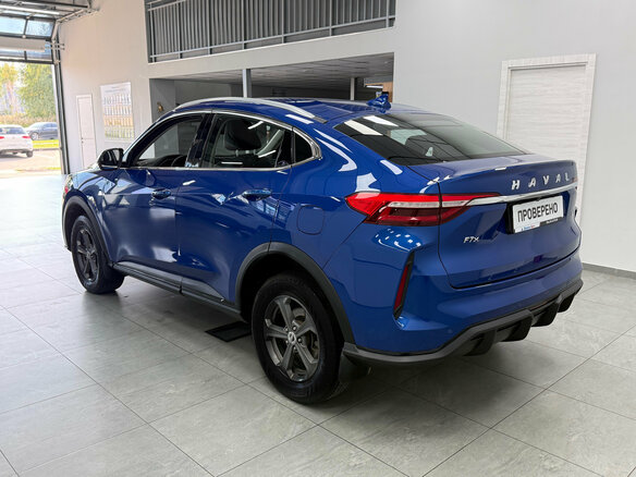 2022 Haval F7x I Рестайлинг, синий, 1940000 рублей - вид 3