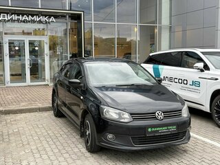 2012 Volkswagen Polo V, чёрный, 499000 рублей, вид 3