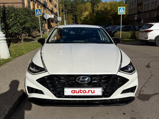 2021 Hyundai Sonata VIII (DN8), белый, 2500000 рублей, вид 2