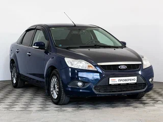 2008 Ford Focus II Рестайлинг, синий, 325000 рублей, вид 3