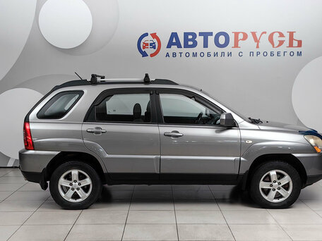 2009 Kia Sportage II Рестайлинг, серебристый, 851000 рублей, вид 5
