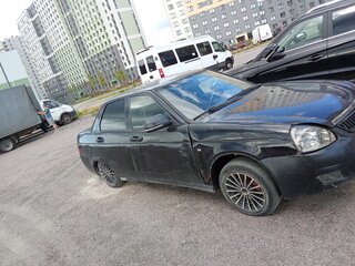 2009 Lada (ВАЗ) Priora I, чёрный, 155000 рублей, вид 4