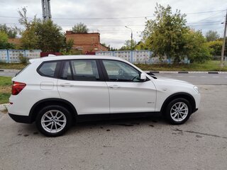 2017 BMW X3 20i xDrive II (F25) Рестайлинг, белый, 2650000 рублей, вид 2