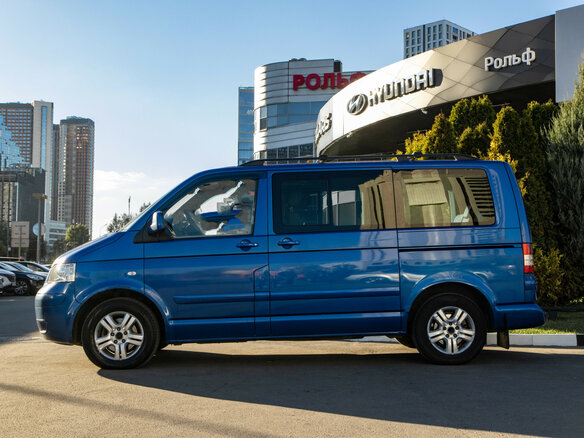 2008 Volkswagen Multivan T5, синий, 1498000 рублей - вид 5