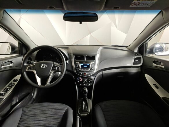 2015 Hyundai Solaris I Рестайлинг, белый - вид 11