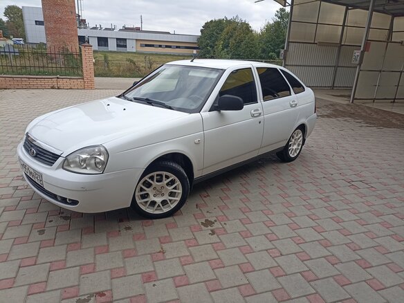 2012 Lada (ВАЗ) Priora I, белый - вид 2