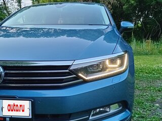 2015 Volkswagen Passat B8, синий, 1650000 рублей, вид 3