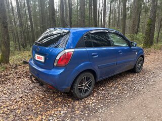 2011 Kia Rio II Рестайлинг, синий, 650000 рублей, вид 5