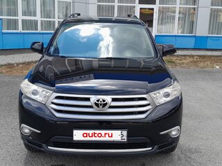 2013 Toyota Highlander II (XU40) Рестайлинг, чёрный, 2050000 рублей, вид 2